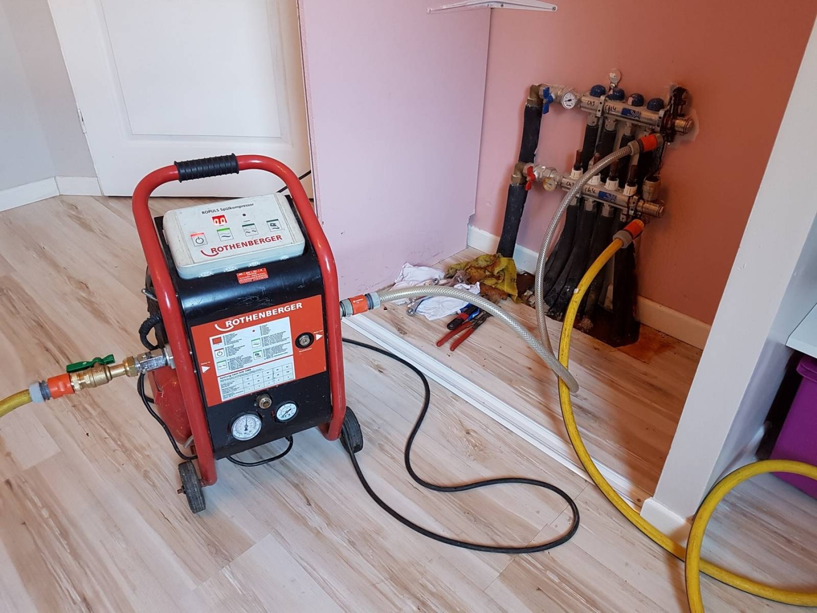 Güzeller Protherm Hermetik Şofben Petek Temizliği